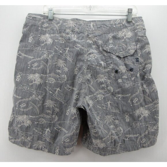 Reyn Spooner Swim Trunks 34 Hawaiian Surf Board Shorts Bathing Suit - Picture 6 of 10